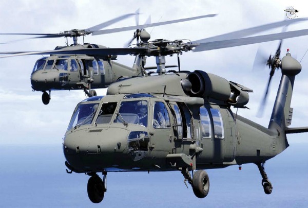 Sikorsky Black Hawk helikopters
