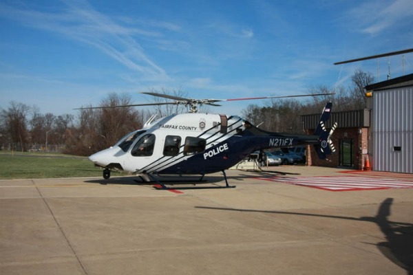 Missievariant van de Bell 429 Global Ranger, voor de luchtvaartpolitie in het Amerikaanse Fairfax County.