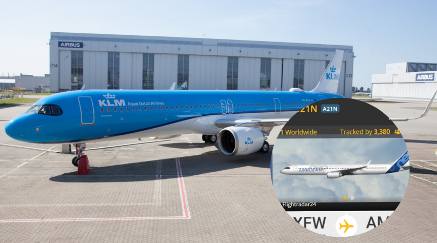 KLM Airbus A321neo