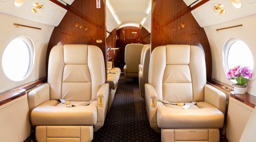 Gulfstream IV cabine