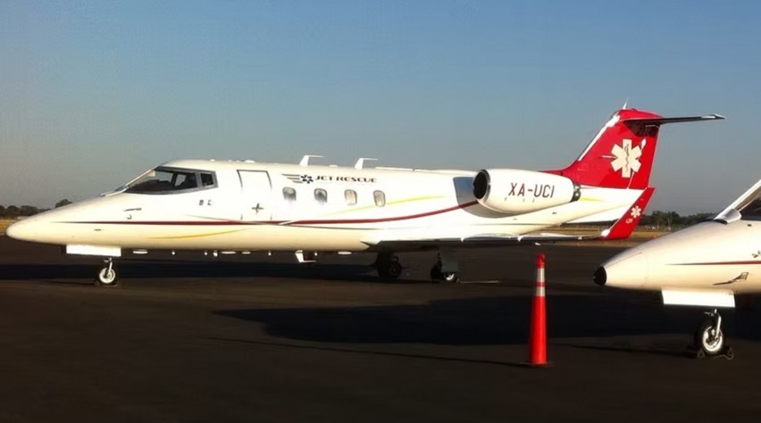 Jet Rescue Air Ambulance Learjet 55