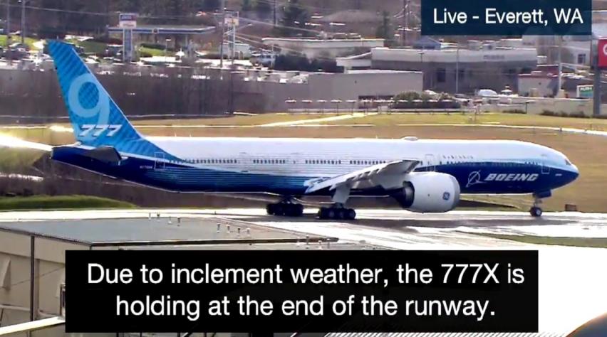 Boeing 777-9 livestream