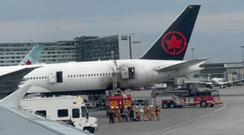 Air Canada 777 Fire