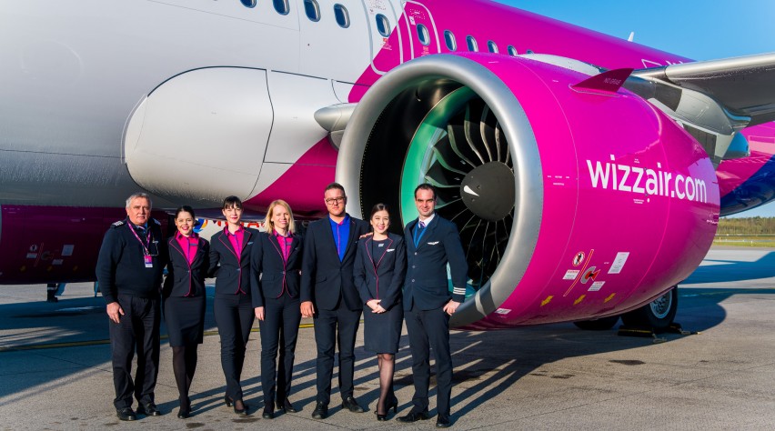 Wizz Air A321neo Eindhoven Airport