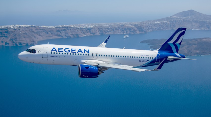 Foto (c) Aegean Airlines Aegean Airlines A320neo