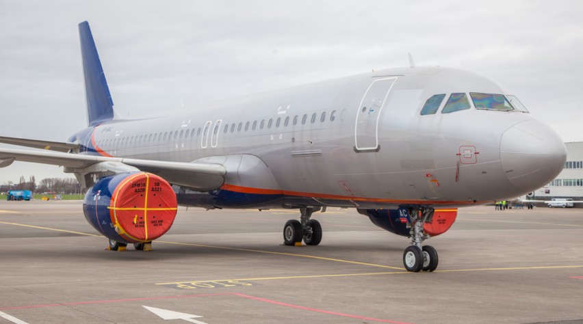 Aeroflot A320 Schiphol