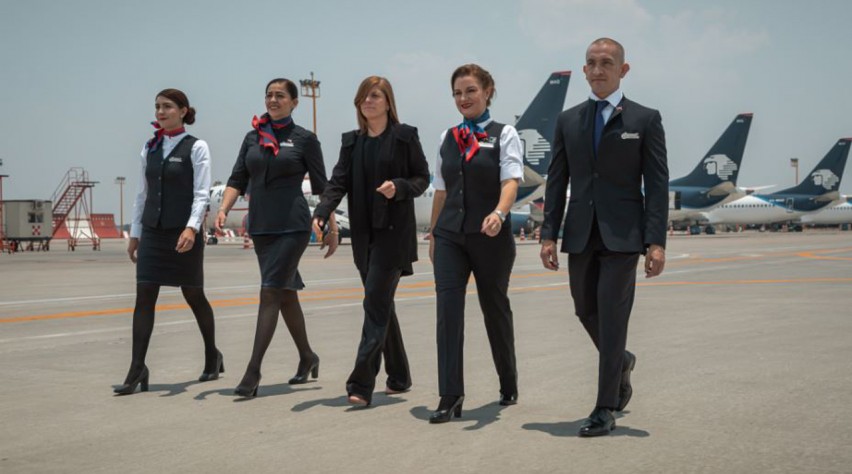 Aeromexico uniform 2019