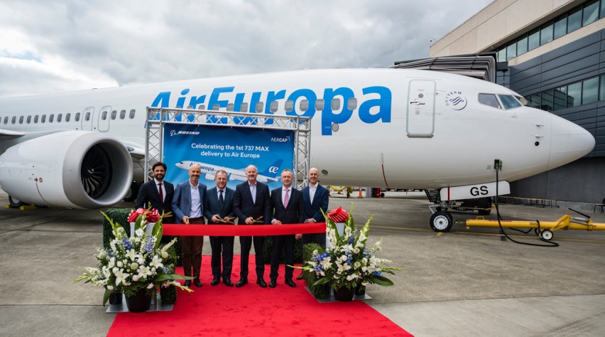 Foto (c) Boeing Air Europa Boeing 737 MAX delivery