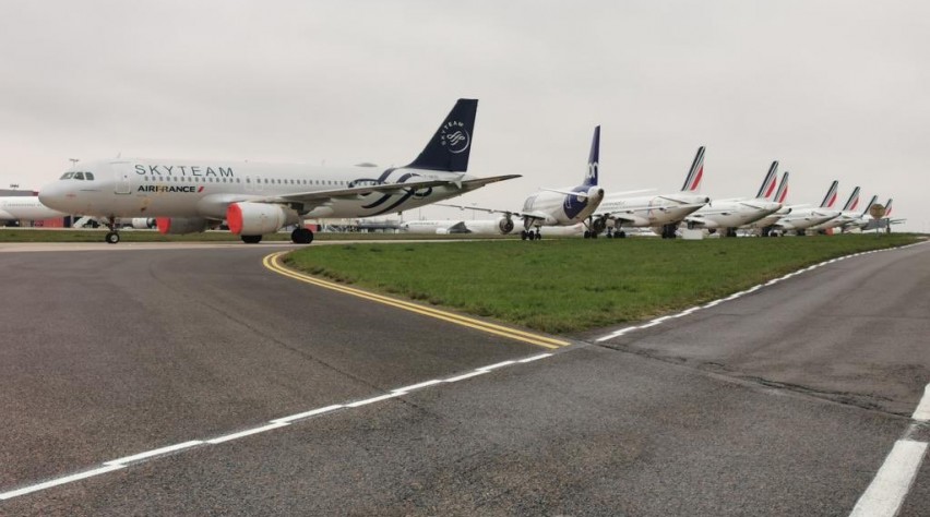 Air France-vliegtuigen
