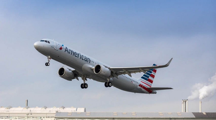 American Airlines A321neo Airbus