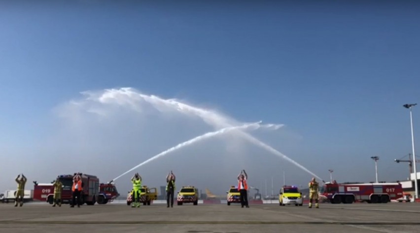 Foto (c) Brussels Airport Brussels Airport applaus zorgpersoneel