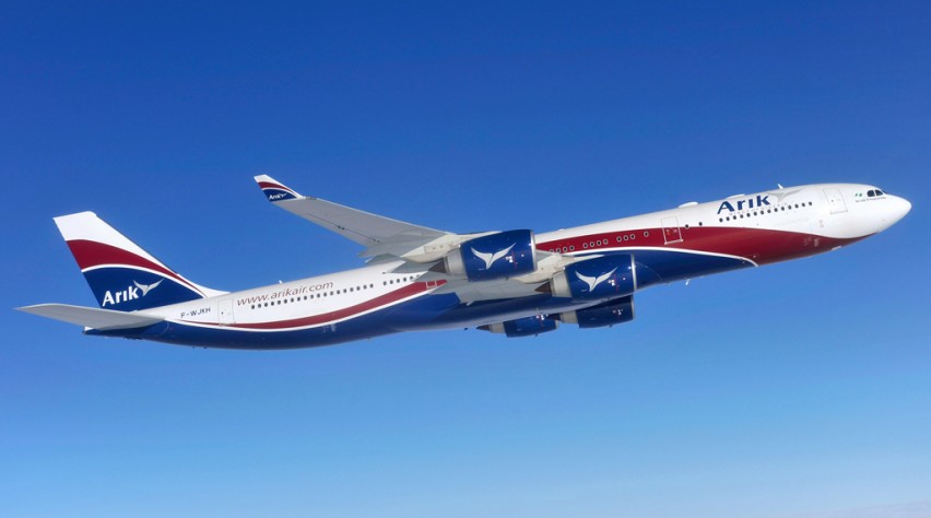 Foto (c) Airbus Arik Air Airbus A340