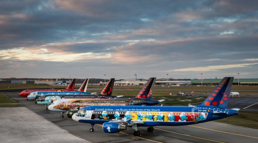 Brussels Airlines Belgian Icons