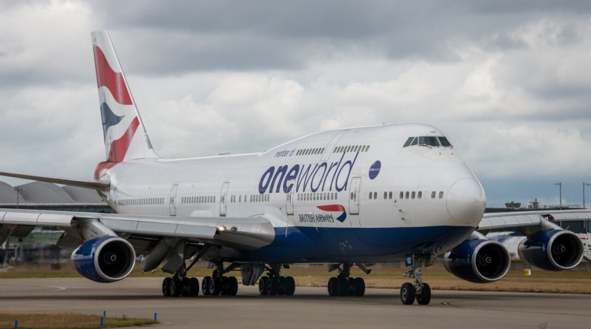 British Airways 747