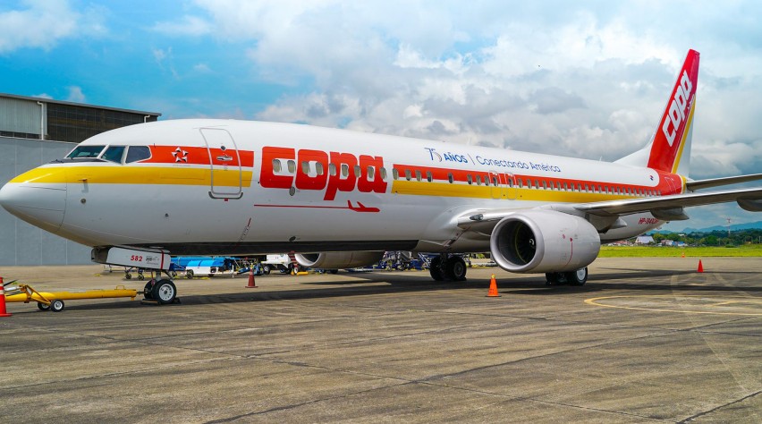 Copa Airlines retro 737