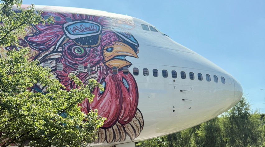Corendon Boeing 747 kunst