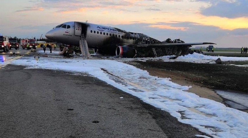 Superjet crash