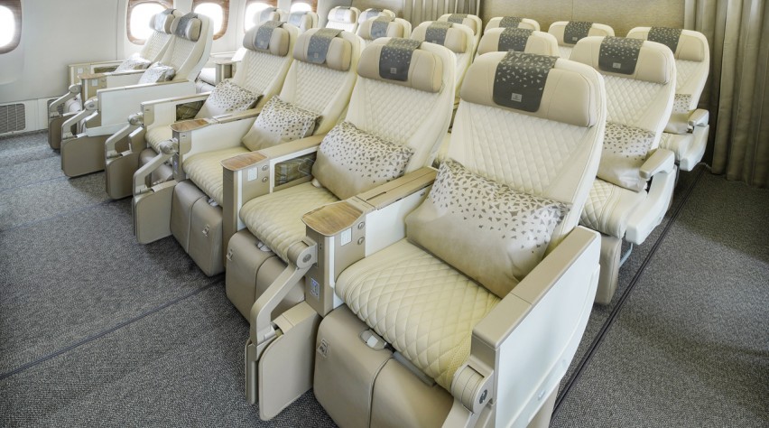 Emirates 777 premium economy