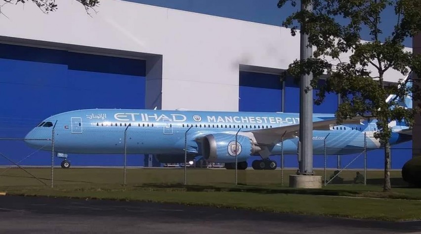 Etihad 787-9 Manchester City