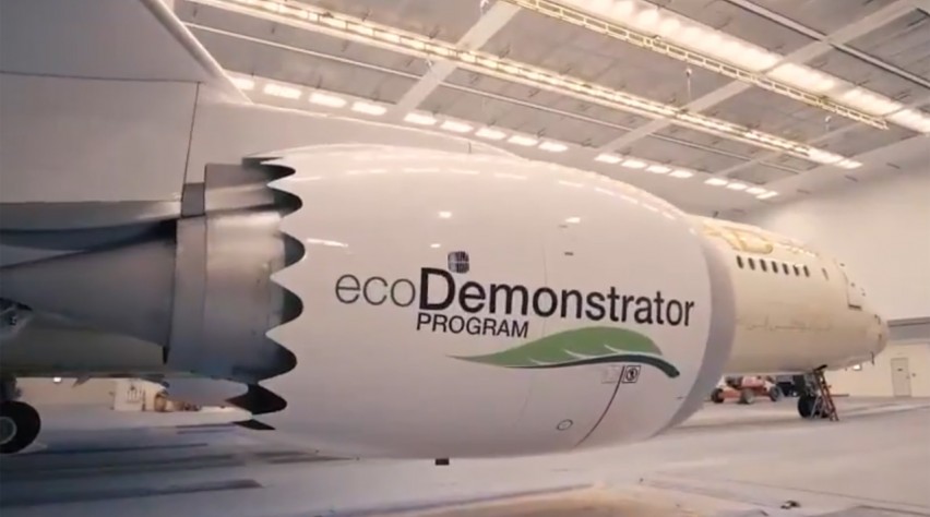 Foto (c) Boeing Etihad 787 ecoDemonstrator