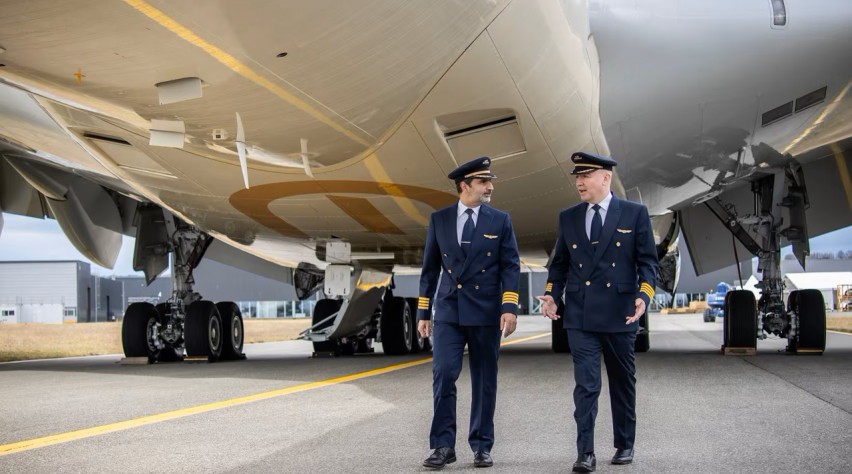 Foto (c) Etihad Airways Etihad piloten