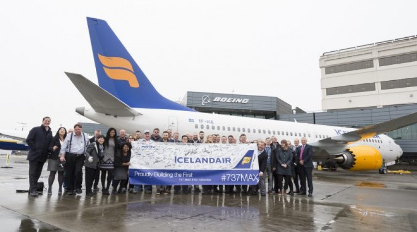 Foto (c) Icelandair Icelandair 737 MAX delivery