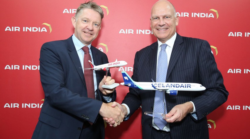 Icelandair Air India codeshare