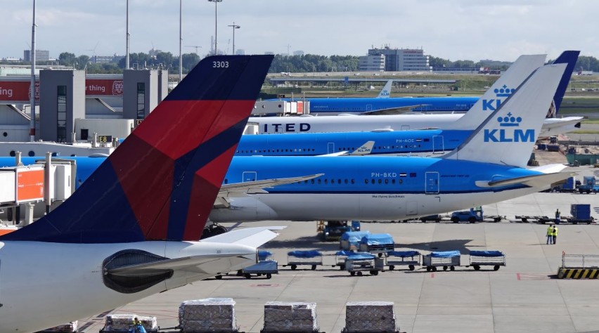 KLM Delta Schiphol