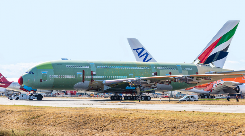 Foto (c) French Painter/Twitter Laatste A380