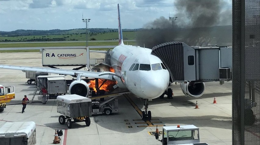 LATAM A320 brandschade