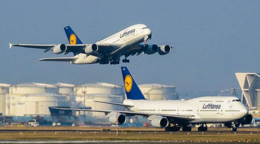 Foto (c) Kiefer/Wikimedia Lufthansa 747 A380