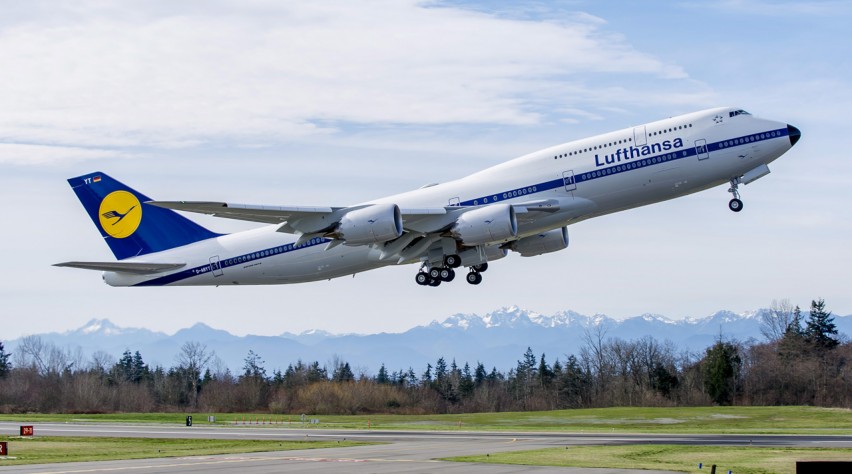 Lufthansa retro 747