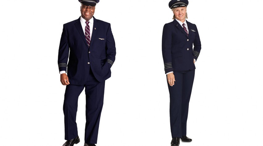 Nieuw pilotenuniform United