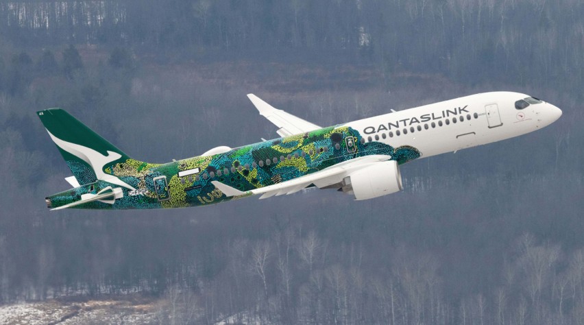 Foto (c) Airbus Qantas A220