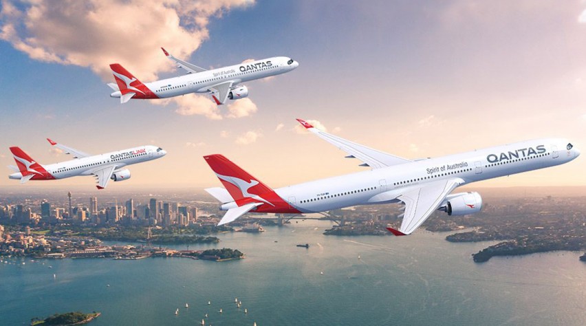 Qantas A350 A321XLR A220