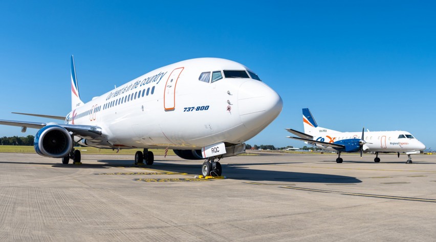 Rex Boeing 737 Saab 340