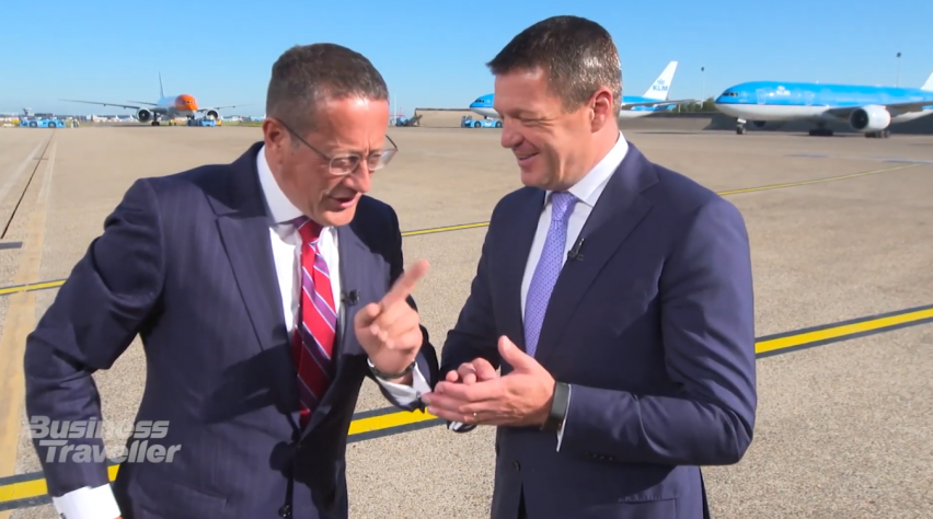 Richard Quest KLM