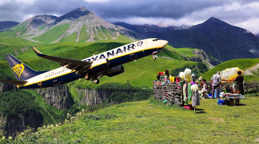 Foto (c) Reismedia/Pixabay Ryanair Georgië