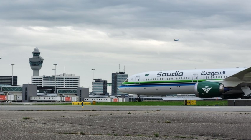 Saudia 787-10 Schiphol