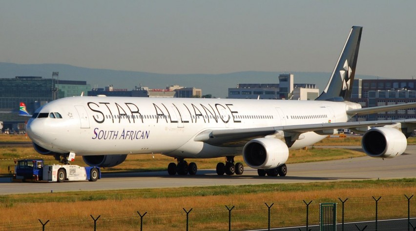 South African A340-600