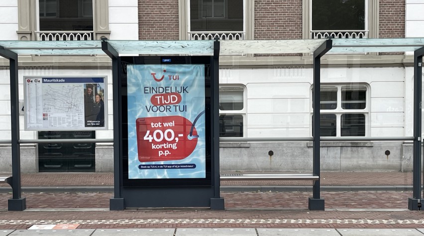 TUI reclame Den Haag