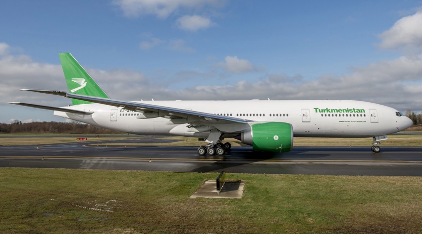 Turkmenistan Airlines Boeing 777-200LR