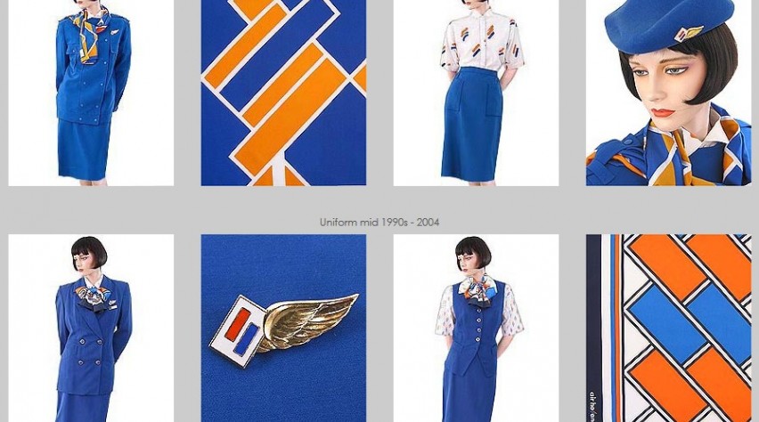 Beukende Stevig Humoristisch KLM-purser exposeert stewardess-uniformen in Kunsthal | Luchtvaartnieuws