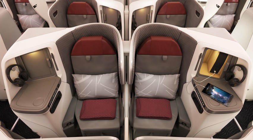 Foto (c) Boeing Vistara Business Class 787