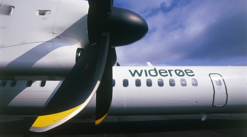 wideroe, dash 8