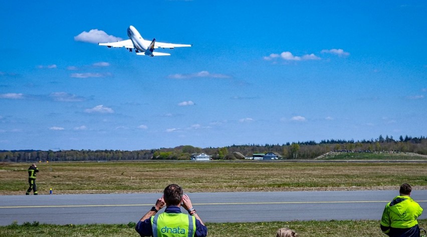 Lufthansa 747 Vertrek Twente