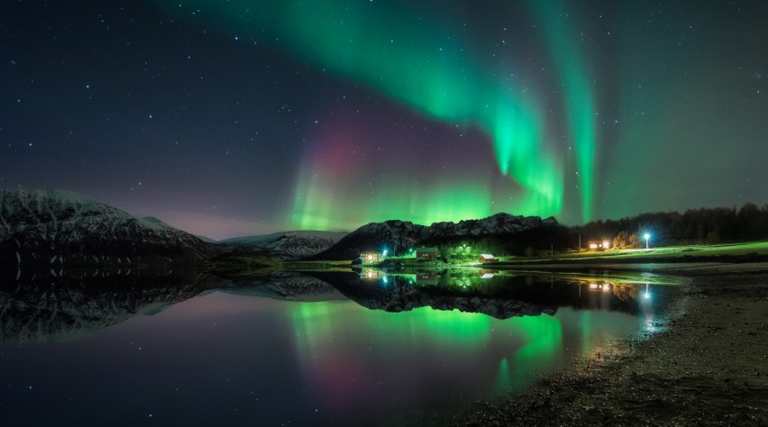 Foto (c) Visit Norway Noorderlicht Harstad Noorwegen