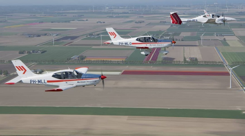 Martinair Flight Academy Lelystad Airport afscheid