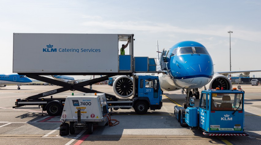 KLM catering embraer