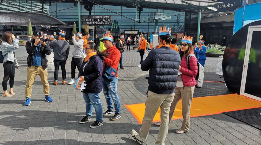 Foto (c) Reismedia KLM Koningsdag